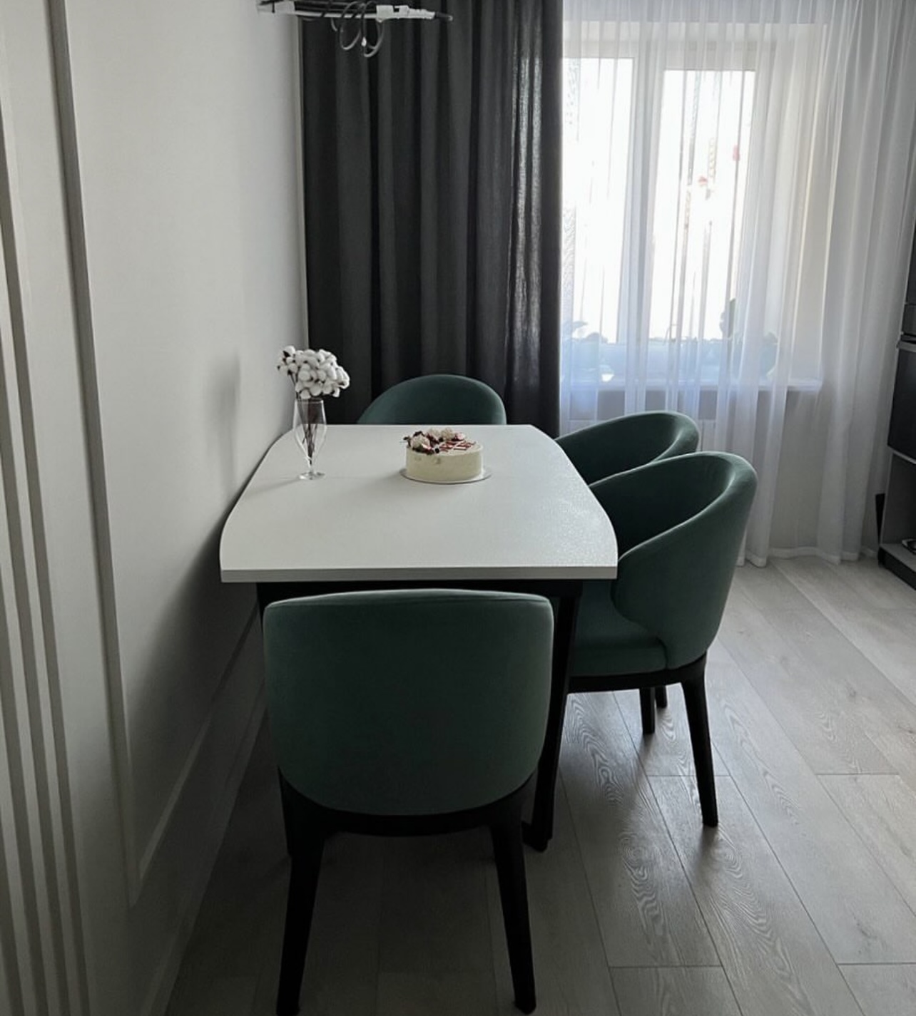 Living room renovation example